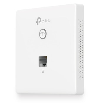 Точка за достъп TP-Link Omada EAP230-Wall, 1200Mbps, 2.4GHz (300Mpbs)/ 5GHz (867Mbps), 1x 10/100/1000 LAN Uplink, 1x 10/100/1000 LAN Downlink, PoE, 2x вътрешни антени | JAR Computers TP-Link Omada EAP230-Wall