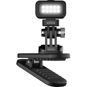 LED лампа GoPro Zeus Mini (ALTSK-002), 200 lumens, 4 нива на яркост, щипката за захващане, презареждаема батерия, до 6 часа време на работа, водоустойчива до 10m, черна image