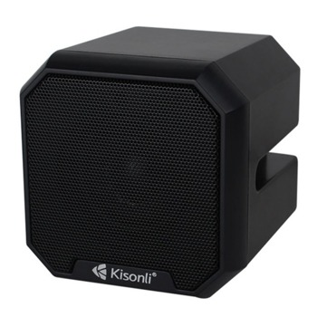 Тонколона Kisonli i-550, 1.0, 3W, AUX, черна, USB захранване | JAR Computers Kisonli i-550 22155