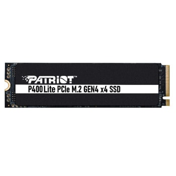 Памет SSD 1TB, Patriot P400 Lite, NVMe, M.2 (2280), скорост на четене до 3500MB/s, скорост на запис до 2700MB/s | JAR Computers Patriot P400 Lite 1TB P400LP1KGM28H
