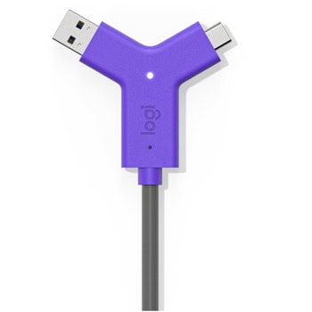 Контролер Logitech Swytch, 4K/UHD (3840x2160@60fps), 2x HDMI, 2x USB-C, 1x USB-A | JAR Computers Logitech Swytch 952-000010