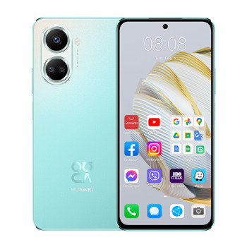 Смартфон Huawei Nova 10 SE BNE-LX1 (зелен), поддържа 2 sim карти, 6.67" (16.94 cm) OLED 90 Hz дисплей, осемядрен Snapdragon 680G 4G 2.4 GHz, 8GB RAM, 128GB Flash памет, 108.0 + 8.0 2.0 & 16.0 Mpix. камера, EMUI 12 | JAR Computers Huawei Nova 10 SE Green, BNE-LX1 6941487275830