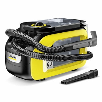 Прахосмукачка Karcher SE 3-18 Compact, перяща, безжична, 184 W, 1700ml капацитет на резервоара, време на работа до 30 минути, жълта | JAR Computers Karcher SE 3-18 Compact 1.081-500.0