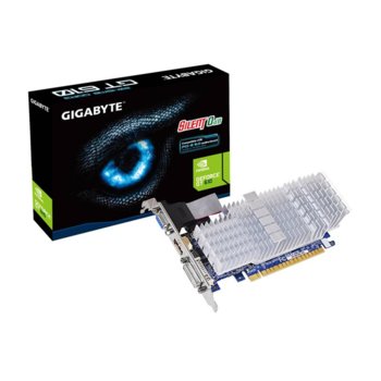 Видео карта GeForce GT 610, Gigabyte N610SL-2GL, 2GB, DDR3, 64bit, PCI-E, HDMI & DVI | JAR Computers Gigabyte N610SL-2GL 2GB DDR3