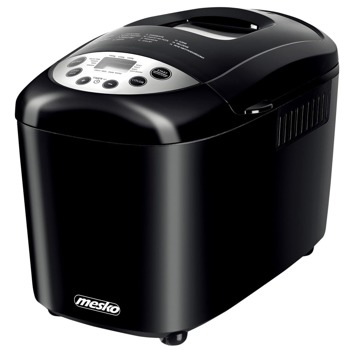 Хлебопекарна Mesko MS 6022, 850W, 15 програми, LCD дисплей, таймер, черна | JAR Computers Mesko MS 6022