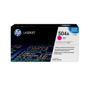 КАСЕТА ЗА HP LASER JET CM3530/CP3525 - Magenta - P№ CE253A - заб.: 7000k | JAR Computers КАСЕТА ЗА HP LASER JET CM3530/CP3525 - Magenta