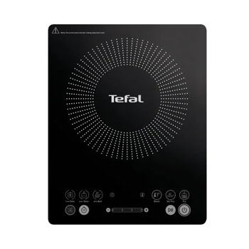 Индукционен котлон Tefal IH2108E1, 2100W, 1 нагревателна зона, 6 режима, таймер, черен | JAR Computers Tefal IH2108E1