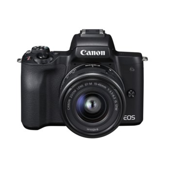 Canon EOS M50 Black + EF-M 15-45mm