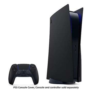 Sony Playstation 5 Console cover Midnight Black
