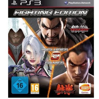 Игра за конзола Fighting Compilation, Съдържа : Tekken 6, Soulcalibur 5 и Tekken Tag Tournament 2; за PS3 | JAR Computers Fighting Compilation