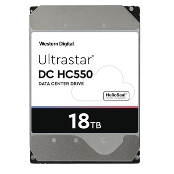 Твърд диск 18TB WD Ultrastar DC HC550, SATA 6Gb/s, 7200 rpm, 512MB, 3.5"(8.89 cm) | JAR Computers Western Digital 18TB Ultrastar DC HC550