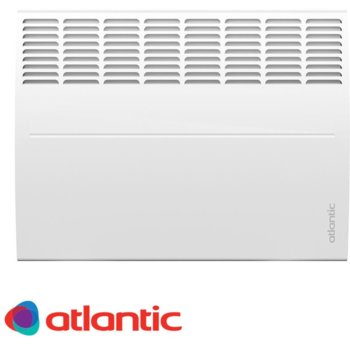 Конвектор Atlantic F19 DESIGN 2000W, oтопляема площ 22 м², механичен термостат, включени в комплекта крачета за подов монтаж, класическо механично управление, автоматична защита от прегряване и изключване при падане, 2000W, бял | JAR Computers Конвектор Atlantic F19 DESIGN 2000W MEX