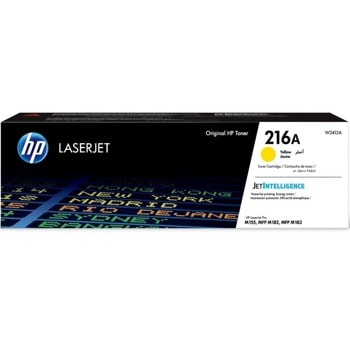 Тонер касета за HP Color LaserJet Pro MFP M182/M183, Yellow, W2412A, Заб.: 850 брой копия | JAR Computers HP W2412A Yellow