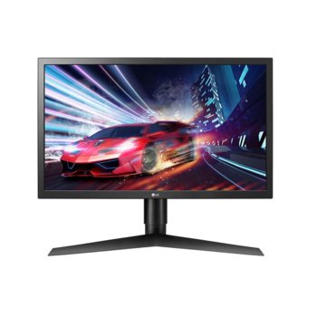 Монитор LG 24GL650-B, 24" (60.96 cm) TN панел, 144Hz, Full HD, 1ms, 300 cd/m2, HDMI, Display Port | JAR Computers LG 24GL650-B