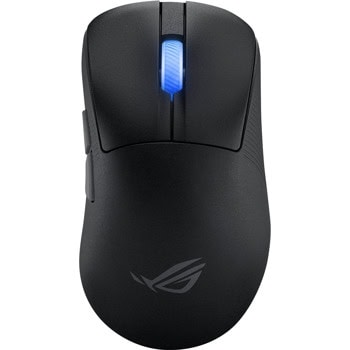 Мишка Asus ROG Keris II Ace, оптична (42 000dpi), жична/безжична, USB, Wireless, Bluetooth, черна, ROG AimPoint Pro сензор, ROG 100M Optical Micro суич, подсветка | JAR Computers Asus ROG Keris II Ace Black 90MP03N0-BMUA00