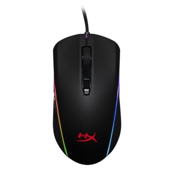 Мишка HyperX Pulsefire Surge HX-MC002B, гейминг, оптична(16 000dpi), USB, черна, RGB подсветка | JAR Computers HyperX Pulsefire Surge HX-MC002B