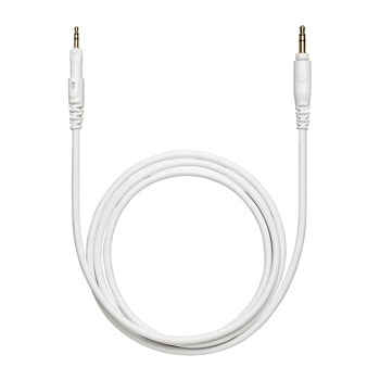 Резервен кабел за слушалки Audio-Technica ATH-M50x, ATH-M40x, 1.2m, бял | JAR Computers Кабел Audio-Technica HP-SC-WH - бял
