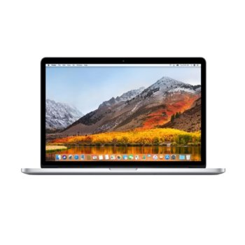 Лаптоп Apple MacBook Pro 15 (MJLQ2ZE/A)(мостра), четири-ядрен Intel Core i7 2.2/3.4GHz, 15.4" (39.11 cm) IPS Retina LED Display, 16GB, 256GB SSD, 2x USB3.0, X Yosemite, 2.04kg | JAR Computers Apple MacBook Pro 15 MJLQ2ZE/A BOX