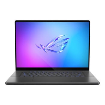 Лаптоп Asus ROG Zephyrus G16 GU605CW-QR093X(90NR0LX5-M00910), шестнадесетядрен Intel Core Ultra 9 285H 2.9/5.4GHz, 16"(40.64cm) 2.5K WQXGA Display & GF RTX 5080 16GB, 32GB LPDDR5X, 2TB SSD NVMe, 2x USB 3.2 Gen 2 Type-A, Windows 11 Pro, 1.95kg | JAR Computers Лаптоп Asus ROG Zephyrus G16 GU605CW-QR093X