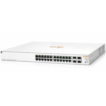 Суич HPE Aruba Instant On 1930 24G JL684B, 10000Mbps, 28 порта, 24x 10/100/1000Mbps RJ45 PoE, 4x 10GbE SFP+ | JAR Computers HPE Aruba Instant On 1930 24G JL684B