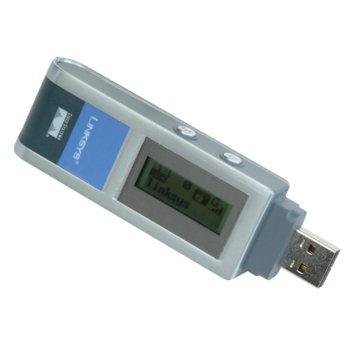 Мрежови адаптер Linksys WUSBF54G, 54Mbps, Wireless B/G, USB Adapter, Wi-Fi Finder | JAR Computers Linksys WUSBF54G
