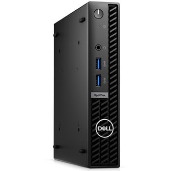 Настолен компютър Dell OptiPlex Micro 7010 (N021O7010MFFEMEA_N1_VP), шестядрен Intel Core i5-12500T 2.0/4.4GHz, 8GB DDR4, 512GB SSD NVMe, 4x USB 3.2 Gen 1, Windows 11 Pro | JAR Computers Dell OptiPlex Micro 7010 N021O7010MFFEMEA_N1_VP