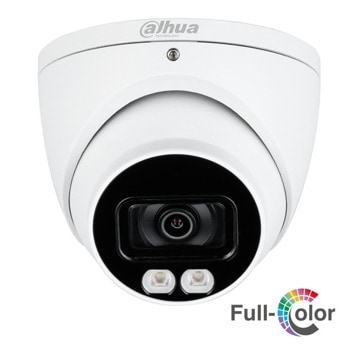 Аналогова камера Dahua HAC-HDW1509T-A-LED-0280B-S2, куполна, 5 Mpix(2592x1944@20fps), 2.8mm/F1.2 обектив, IR осветеност(до 40 метра), външна IP67 | JAR Computers Dahua HAC-HDW1509T-A-LED-0280B-S2