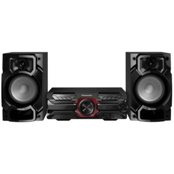 Аудио система Panasonic SC-AKX320E-K, 2.0, 450W RMS, Bluetooth, AUX, 2x USB, черни | JAR Computers Аудио система Panasonic SC-AKX320E-K
