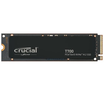 Памет SSD 1TB Crucial T700, NVMe, M.2 (2280), скорост на четене до 11700MB/s, скорост на запис до 9500MB/s | JAR Computers Crucial T700 1TB non-heatsink CT1000T700SSD3