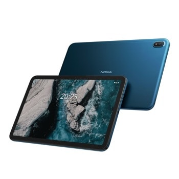 Таблет Nokia T20 (F20RID1A008)(син), осемядрен Unisoc T610 1,8 Ghz, 10.4" (26.42 cm) 2K Touchscreen Display, 3GB, 32GB SSD (+microSD слот), 8.0 & 5.0 Mpix, Android | JAR Computers NOKIA T20 BLUE