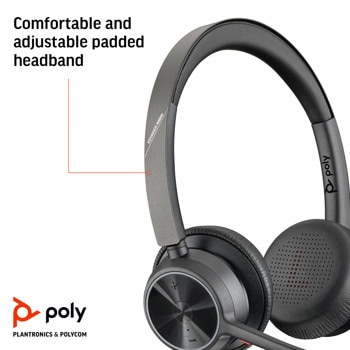 Poly Voyager 4320 USB-C +BT700 dongle 76U50AA