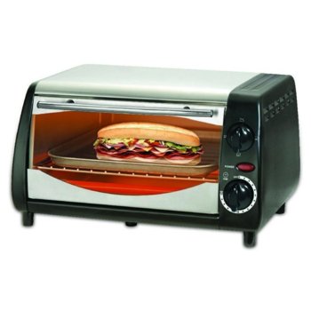 Тостер за сандвичи - фурна SAPIR SP 1441 NSB, 10 литра, таймер, 800W, черна/сребриста image