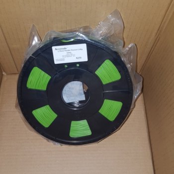 Консуматив за 3D принтер Acccreate, PLA, 1.75mm, Glow Green (неоново зелен), 1kg | JAR Computers Acccreate PLA 1.75 Gold (01.04.01.1123)