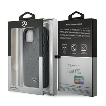 Mercedes Genuine Leather Wave Line Hard Case