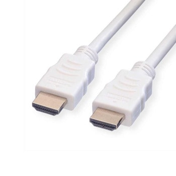 Кабел Roline 11.99.5706, от HDMI(м) към HDMI(м), 7.5m, бял | JAR Computers Roline 11.99.5706