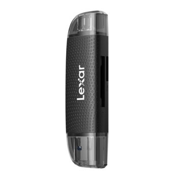 Четец за карти Lexar LRW310X-BNBNG, USB Type-A/C, SD/SDHC/SDXC/MicroSDHC/MicroSDXC | JAR Computers Lexar LRW310X-BNBNG