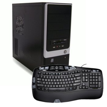 Настолен компютър PC "Скорпион" +подарък игра, четири-ядрен AMD A8 3870 3.0GHz, 8GB DDR3 RAM, 1000GB HDD, DVDRW, AMD HD6550D (HDMI), клавиатура & мишка Logitech, 2г. гаранция | JAR Computers PC "Скорпион" +подарък игра