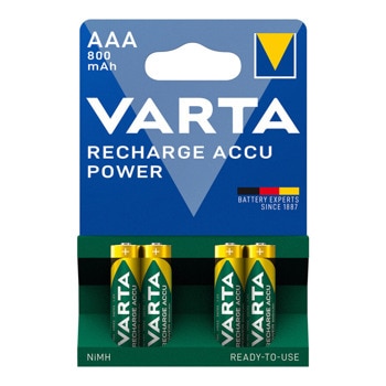 Varta Ready2use R03 AAA Ni-MH Batteries 800 mAh 4p