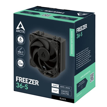 arctic freezer 36-s black acfre00196a