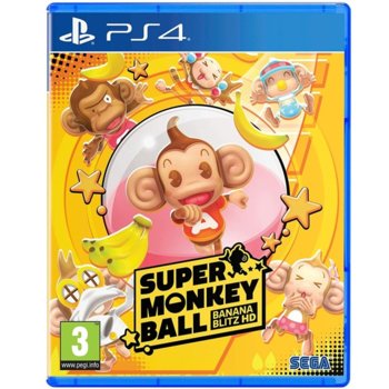 Игра за конзола Super Monkey Ball: Banana Blitz HD, за PS4 | JAR Computers Super Monkey Ball: Banana Blitz HD PS4