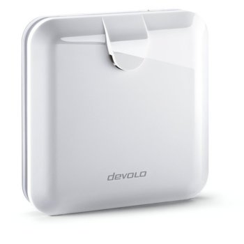 Сирена devolo 09681, Z-Wave безжичен стандарт, до 20 метра вътрешен обхват/до 100 метра външен обхват, вътрешно използване, 2 бутона, 3 LED лампички, максимален звук: 110 dB, бяла | JAR Computers Сигнална сирена devolo 09681 Z-Wave