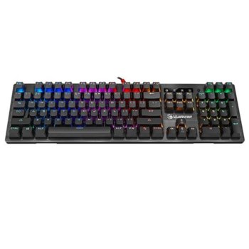 Клавиатура A4Tech Bloody B820R, черна, механични суичове, гейминг, подсветка, USB image