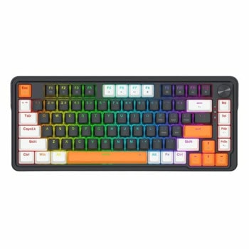 Клавиатура Redragon Landshaker, механична, Redragon Pink суичове, гейминг, RGB подсветка, черна, USB | JAR Computers Redragon Landshaker K714BWO-RGB