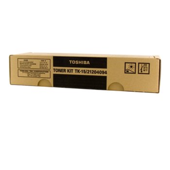 Тонер за Toshiba DP120F-125F - Black - TK-15- Заб.: 3 800k | JAR Computers Toshiba (TK-15) Black