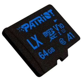 Patriot 64GB microSDXC PSF64GLX11MCX