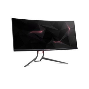 Монитор Acer Predator X34P (UM.CX0EE.P01), 34" (86,36cm), IPS LED панел, WQHD, 4ms, 100 000 000:1, 300 cd/m2, DisplayPort, HDMI, USB | JAR Computers Acer Predator X34P UM.CX0EE.P01