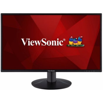 Монитор ViewSonic VA2418-SH, 23.8" (60.45 cm) IPS панел, 75Hz, Full HD, 5ms, 50000000:1, 250 cd/m2, HDMI, VGA image