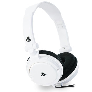 Слушалки 4Gamers PRO4-10, микрофон, гейминг, 40mm драйвери, AUX, бели | JAR Computers 4Gamers PRO4-10 white