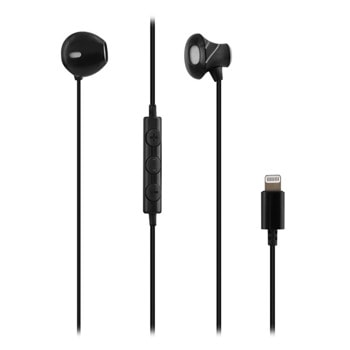 Слушалки TNB Curv (ESCURVBK), микрофон, Lightning, черни | JAR Computers Слушалки TNB ESCURVBK