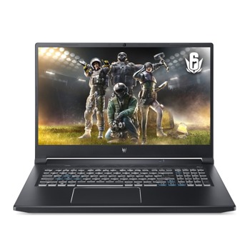 Лаптоп Acer Predator Helios 300 PH317-55-76UD (NH.QB7EX.00F), осемядрен Tiger Lake Intel Core i7-11800H 2.3/4.6 GHz, 17.3" (43.94 cm) Full HD IPS 144Hz Anti-Glare Display & GF RTX 3070 8GB, (mDP), 16GB DDR4, 512GB SSD & 1TB HDD, Windows 10 Home | JAR Computers Acer Predator Helios 300 PH317-55-76UD NH.QB7EX.00